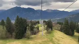 Abfahrt vom ECKBAUER, Garmisch-Partenkirchen 2025 - Zeitraffer - Timelapse