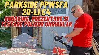 Testez Polizorul Unghiular Parkside Performance PPWSFA 20-Li C4 - Merită cumpărat?