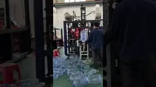 Automatic 5-Gallon Water Bottle Blow Molding Machine in Action