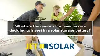 What are the reasons homeowners are deciding to invest in a solar storage battery?