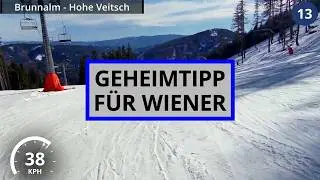 Brunnalm - Hohe Veitsch - Pisten 7, 8, 13 (blau)