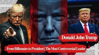 Donald Trump: From Billionaire to President | The Most Controversial Leader in Modern History