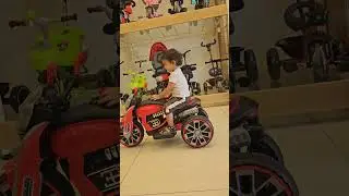 Iron Man BIKE😍 Electric Toy for Kids