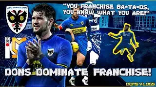 DONS DOMINATE FRANCHISE! MAYCOCK BRACE! HIPPO SHINES! AFC WIMBLEDON V MILTON KEYNES