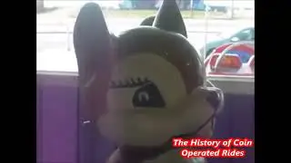 1960s Edwin Hall Coin Operated Squirrel Kiddie Ride