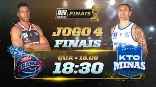FINAL | Sesi Franca x KTO Minas | Finais NBB CAIXA 2025 - Jogo 4 | 18/06/2025 | 18h30