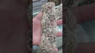 Indian Lace Design #tik #fyp #nazakatzari #foryoupage #viral
