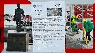 Imaginile pe care dinamoviștii le așteaptă de generații. Au început lucrările la noul stadion