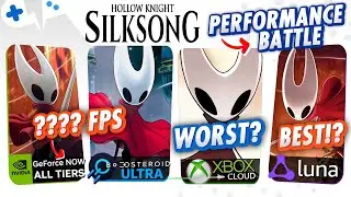 Hollow Knight SILKSONG on XBOX Cloud, GeForce NOW, Boosteroid & Amazon LUNA