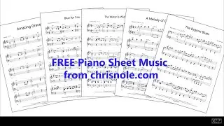 FREE Sheet Music downloads!