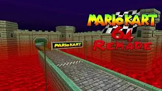 Mario Kart 64 Remade v3.0 Soundtrack - Bowser's Castle