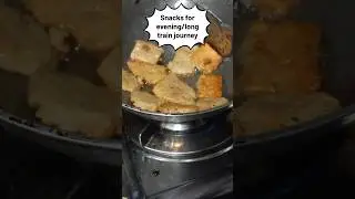 Evening snacks/long train journey snacks#food #snacks #indiansnacks #train #homemade #crispysnacks