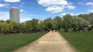 Gun Salute for Princess Charlotte @ Hyde Park, 4.May.15