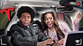 UNHINGED TESLA PRANK ON FIANC&Eacute;E 😱 * HILARIOUS *