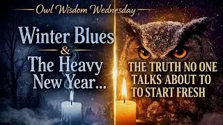 🦉January Feels Heavy? The Spiritual Truth About Winter Blues 🦉✨