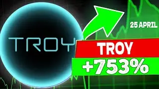 TROY TOKEN CRYPTO MAJOR PRICE BREAKOUT SOON?! TROY PRICE PREDICTION! TROY FORECAST 2025