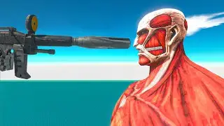 Colossal Titan vs Big and Little Size Mod Units - Animal Revolt Battle Simulator