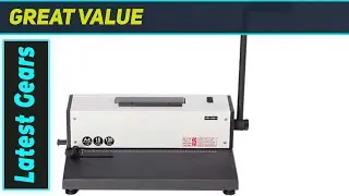 Best A4 Spiral Binding Machine? Electric Coil Insert Power!