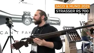 Jagd & Hund 2025: Interview bei STRASSER – über die neuen STRASSER RS 700 Jagdgewehre.
