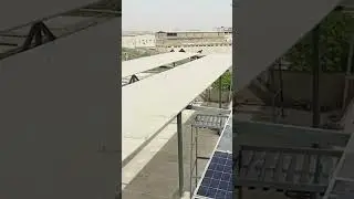 60kw solar panels cleaning process #solarcleaning