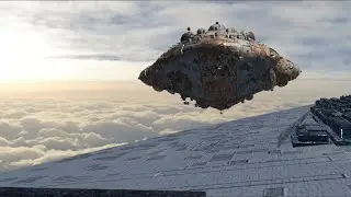 MC-97 Heavy Carrier vs Executor Mark II &ndash; Epic Star Wars Space Battle