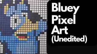 Bluey Pixel Art (Unedited)