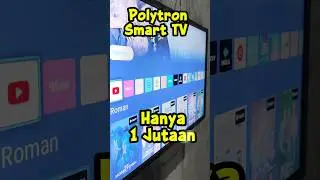 TV MURAH RASA MEWAH POLYTRON SMART 32 INCH #smarttv