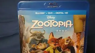 Zootopia Blu Ray (Overview)