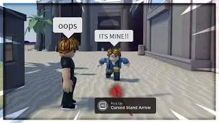 Dropping CURSED ARROW In Front Of Players [Project Star]
