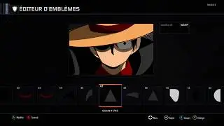 Emblème luffy COD BO3