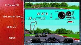 Console Racing Driving Games of 1994 - F1 Circus CD
