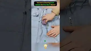 Mind Blowing Jacket Cleaning Tips That No One Tells You! #cleaninghacks