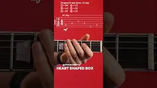 Heart Shaped Box&nbsp;- Nirvana #guitarlesson