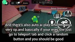 FORSAKEN NEW SCRIPT UI - GET GUEST 666 , AUTO GENERATOR, AUTO BLOCK (OP)