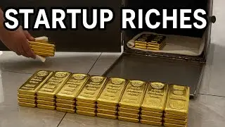 Unlocking Millions in Pure Gold | Inside the Vault of Startup Riches 💰✨