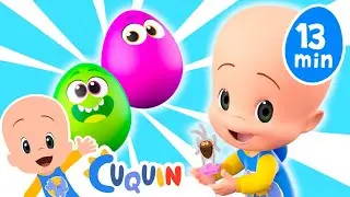 Surprise Eggs (Insects) and more aducational videos - Cuquin and Friends