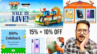 Flipkart Republic Day Sale 2026 | Flipkart 15% + 10% Loot Deal