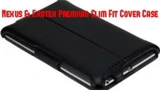 Nexus 7 EXOTEK Premium Slim-Fit Folio Cover Case