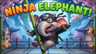 Ninja Elephant 🐘| Moral story | Kids Tales Club | Taqatwar Hathi Ki Kahani (Hindi)