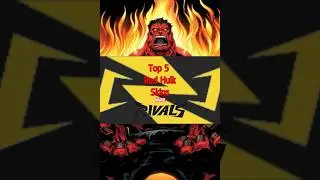 Top 5 Red Hulk Skins  #marvelrivals #marvel #gaming #superheroskins #captainamericabravenewworld