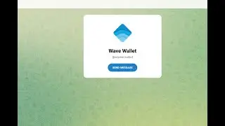 Wave Wallet Бот отзывы о новой игре в телеграмм под названием waveonsuibot
