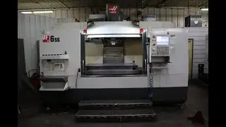Haas VF-6SS CNC Vertical Machining Center, 15K RPM, Probing, Thru-Spindle Coolant, 4th Axis Drive