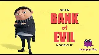 Minions The Rise Of Gru (2022) - the evil bank heist scene Octopus Kids