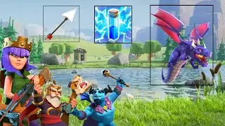 Townhall 11 & 12 best attack strategy l Mass dragon + Lightning ⚡ l EMPIRE DISTRICT ALLIENCE l MK2