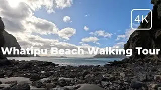 A Walk Along Whatipu Beach Auckland New Zealand ASMR