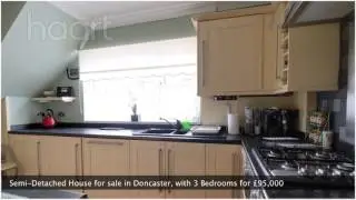 Semi-Detached House for sale in Doncaster for &pound;95,000