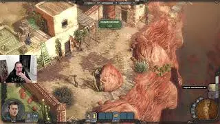 Desperados 3. Let's play. Нормальная сложность. Чёртово ущелья + Перевал Байерса + Флэгстон