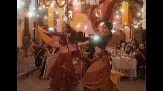 Wedding with fire dancers. We create entertainment for multicultural events in Spain.