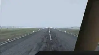Boeing 747-400 ILS landing in Seattle-Tacoma Inlt.