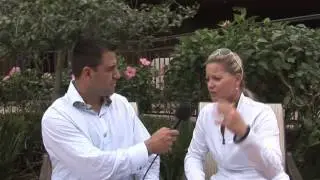Kathy Rinaldi interview on World Tennis with Harry Cicma----Madisen's Match 2014